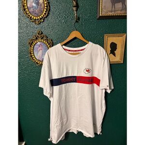 Tommy Hilfiger x Kansas City Chiefs Logo Graphic T-Shirt White Size XXL